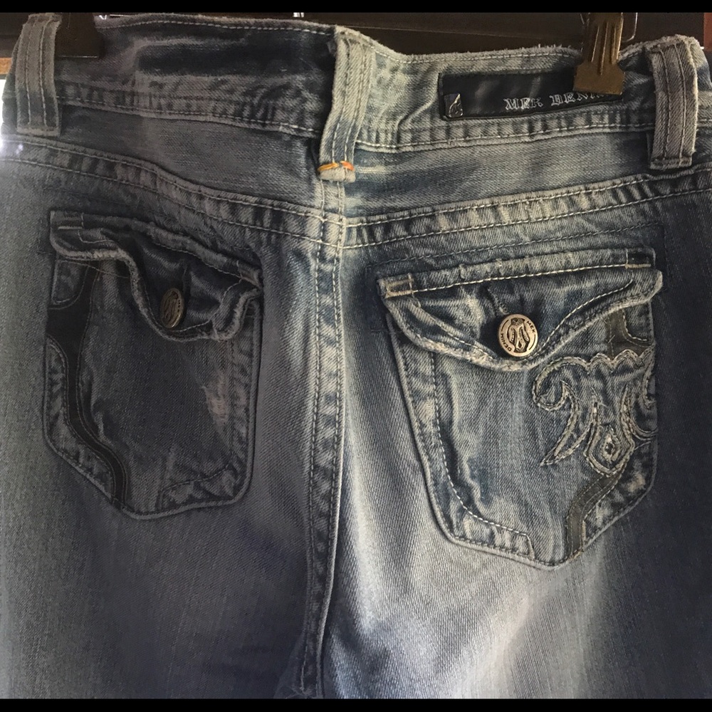 Mek crop boyfriend jean