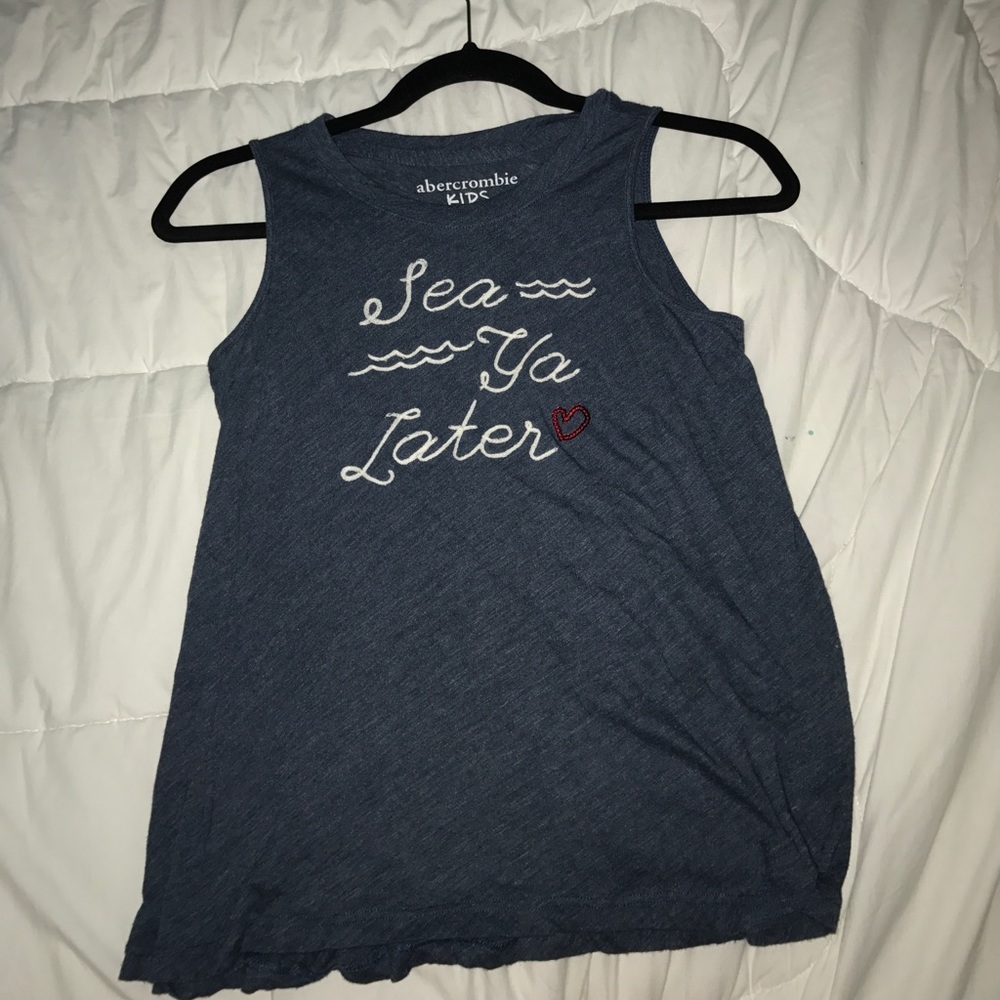 Abercrombie girls tank top