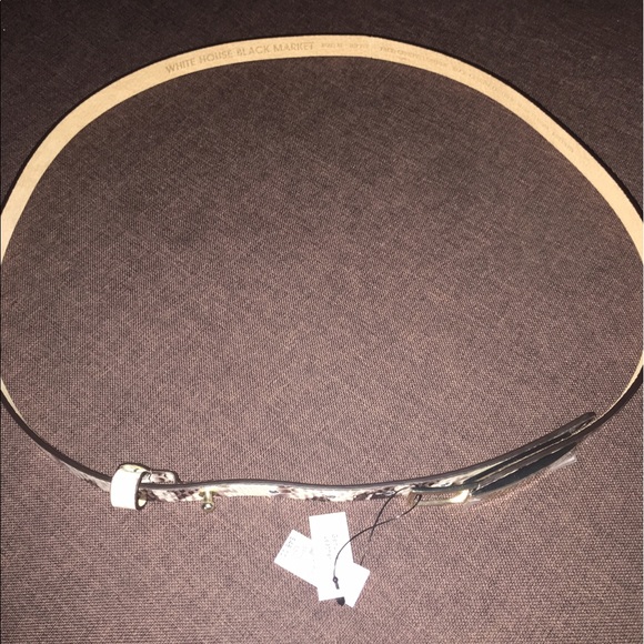 White House Black Market genuine leather belt ❤️ - Picture 4 of 5