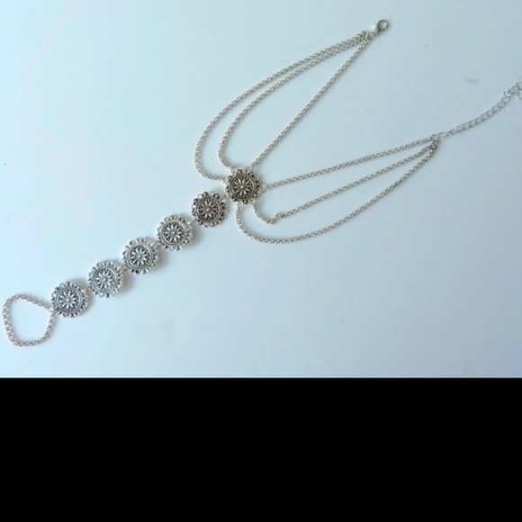 Beach Wedding Sandal Foot Jewelry Sexy Vintage NWT - Picture 5 of 8