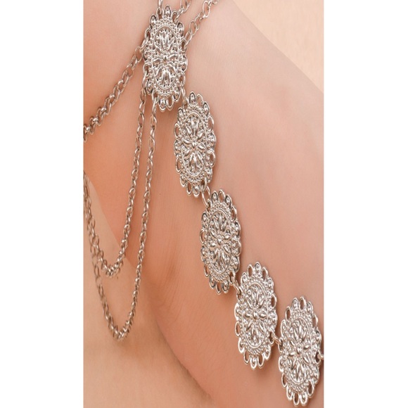 Beach Wedding Sandal Foot Jewelry Sexy Vintage NWT - Picture 7 of 8