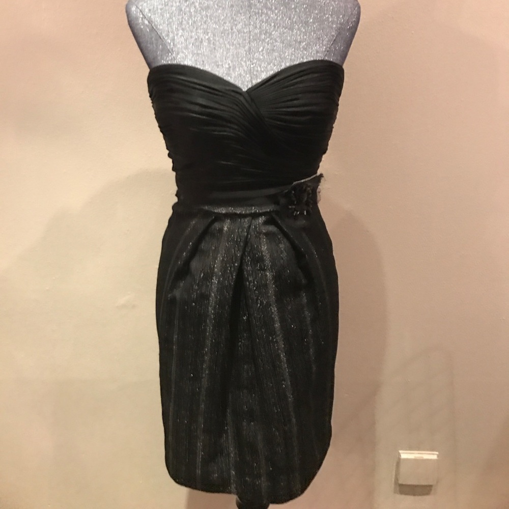 BCBG strapless cocktail dress