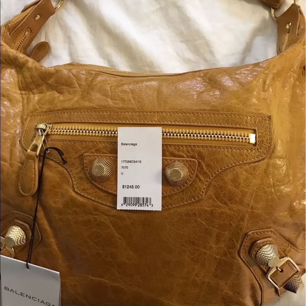 Authentic Balenciaga marigold city