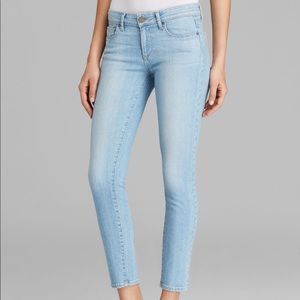 Paige Verdugo Ankle Light-Wash Skinny Jean