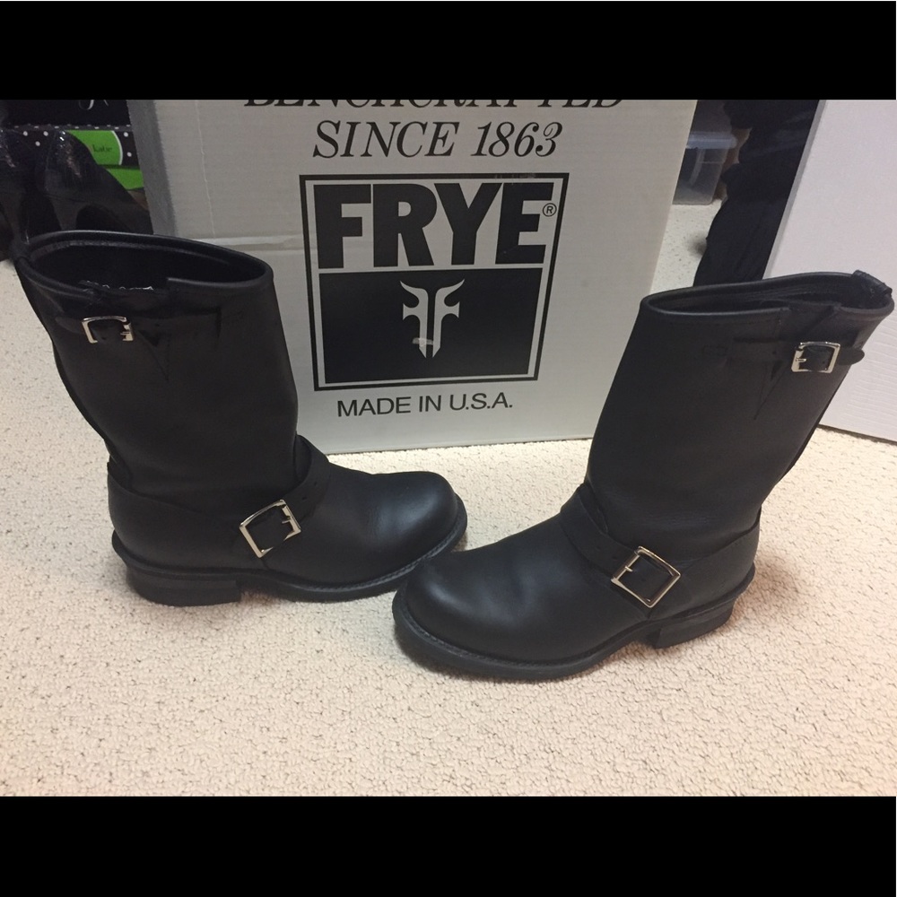 Frye - Engineer 12 R - Black Boots