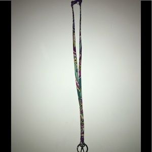 Vera Bradley breakaway lanyard