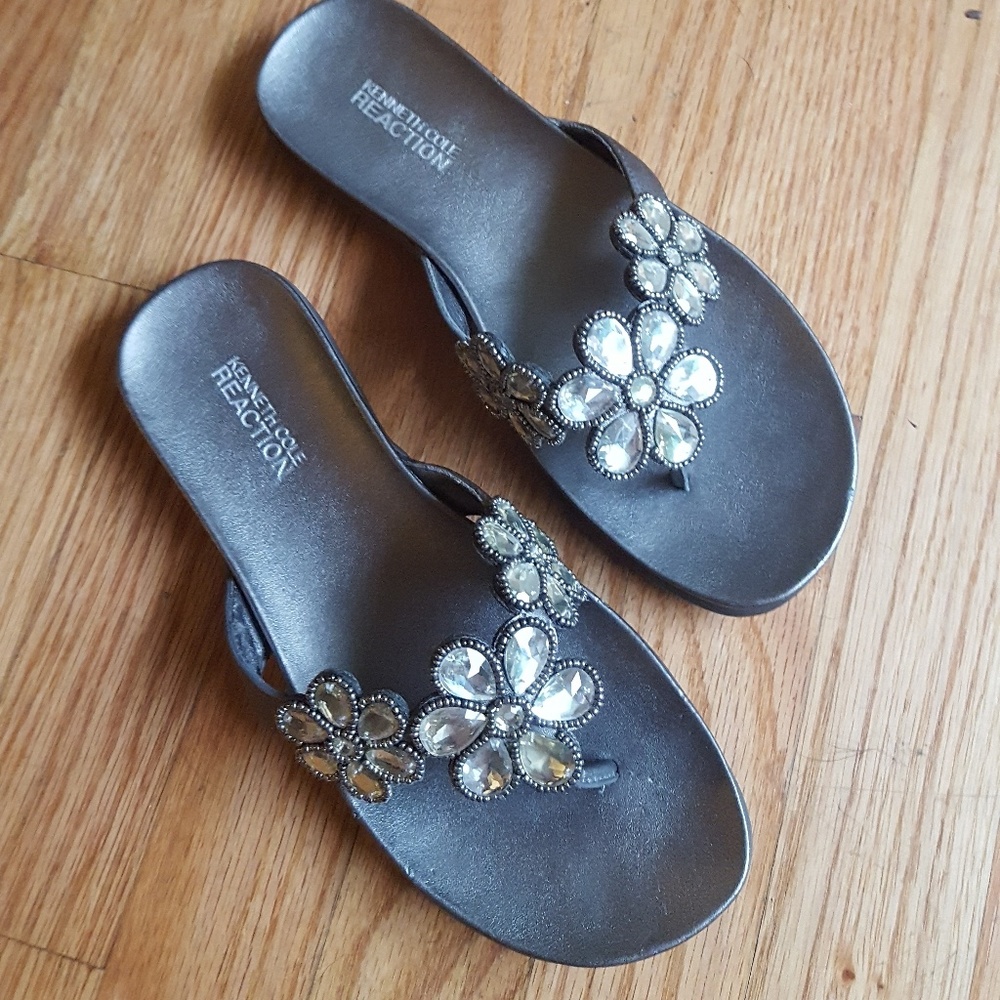 Beaded Flower Sandal