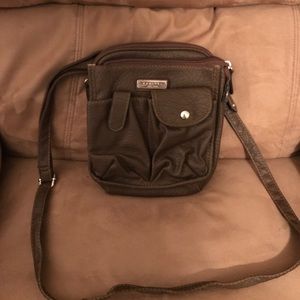 Brown cross body bag!