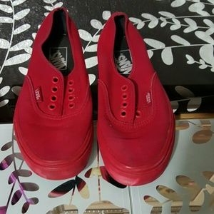 Red vans