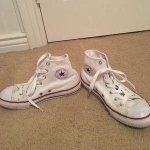 White high top converse