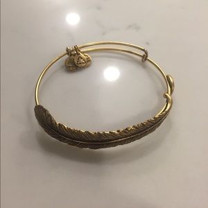 Alex and Ani Feather Bangle