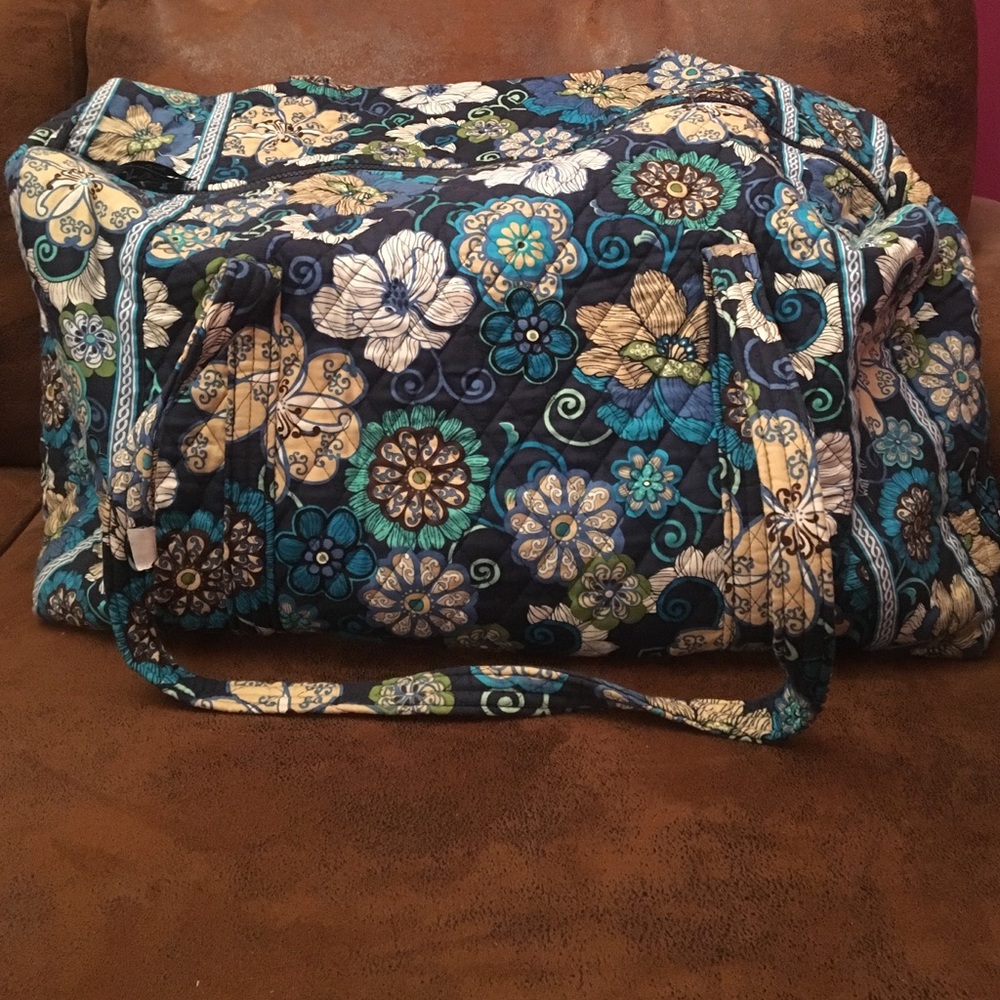 Retired print Vera Bradley large quilted duffel