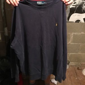 Blue polo pullover Sweater