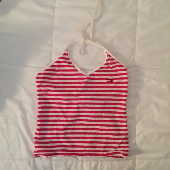 Tommy Hilfiger Tops - Tommy Hilfiger Jeans Striped Halter Top