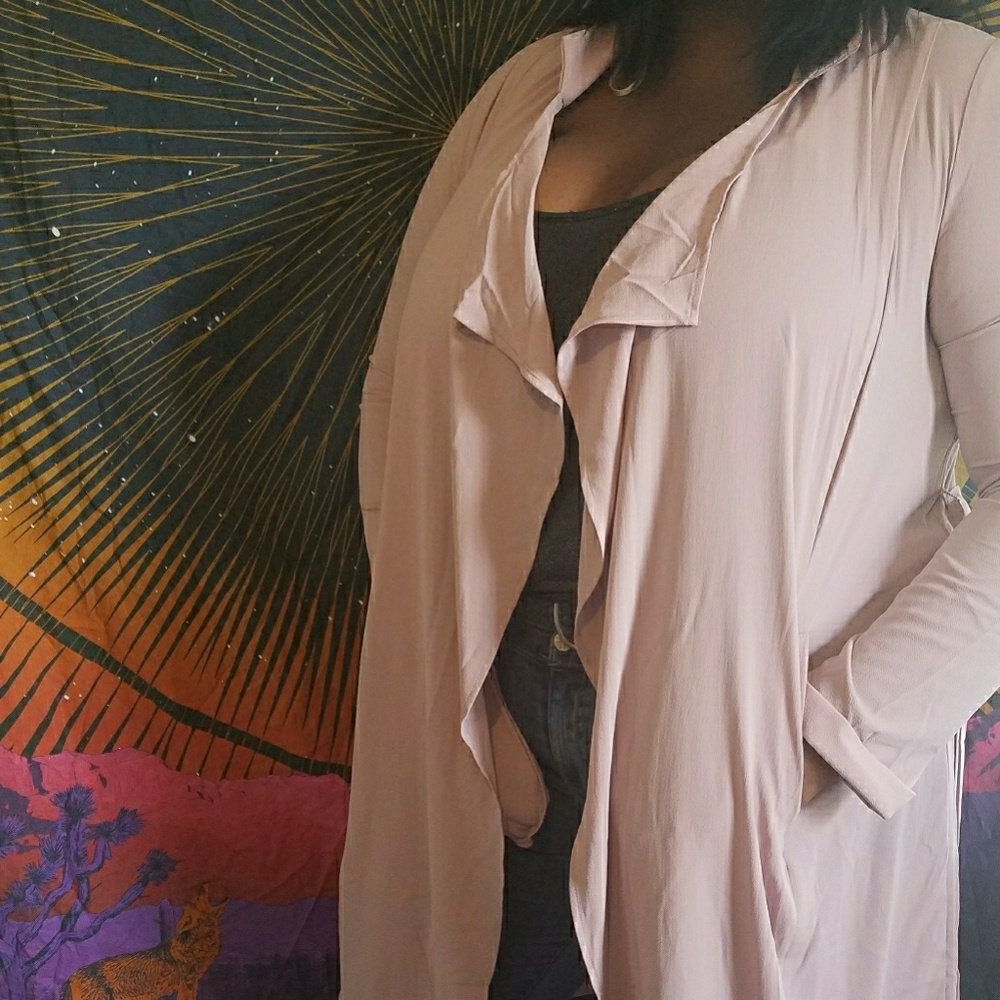 forever21 NWT Long line draped jacket
