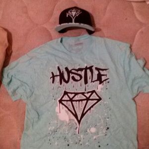 Diamond Hat/ diamond shirt