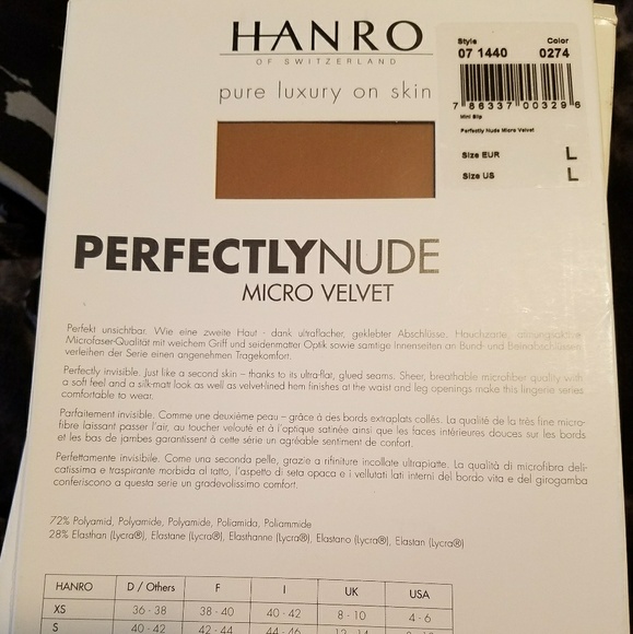 Hanro micro velvet panty - Picture 2 of 2