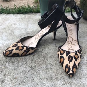 Sam Edelman Okala Leopard Print Heels