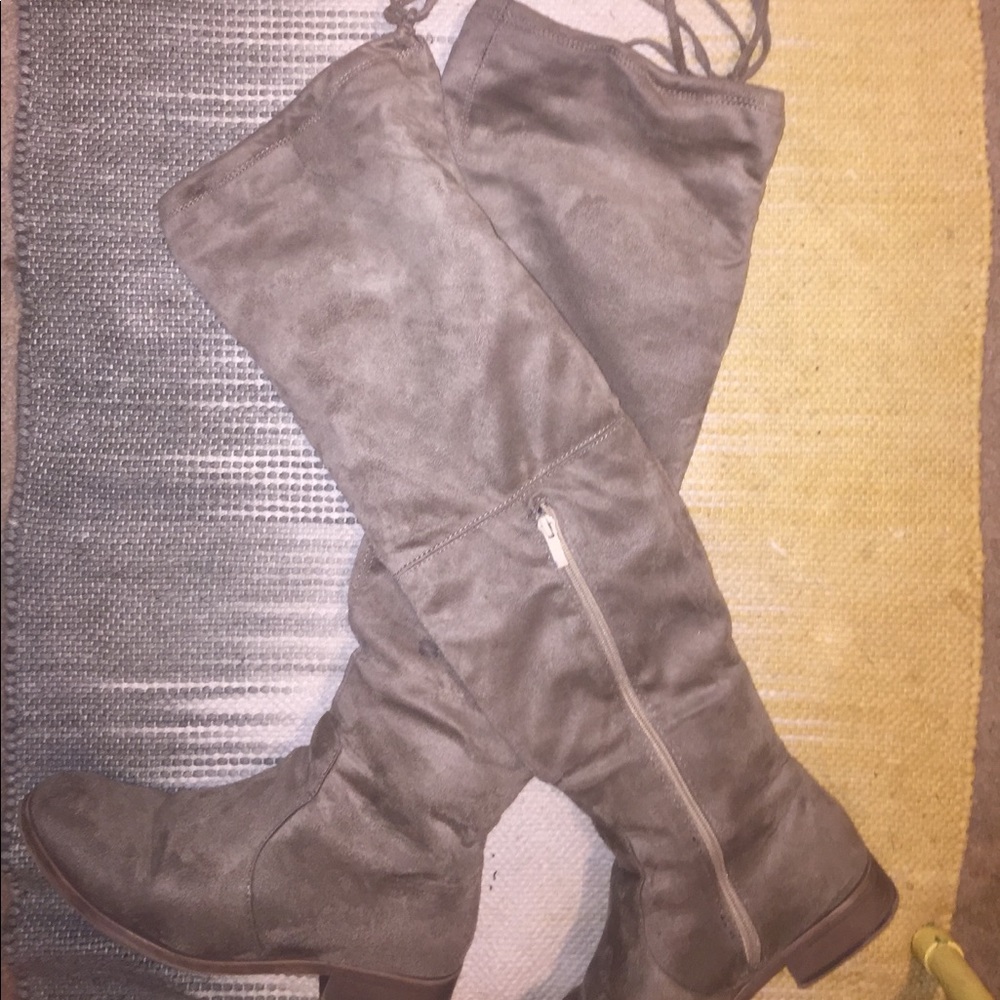 Wide calf over knee high