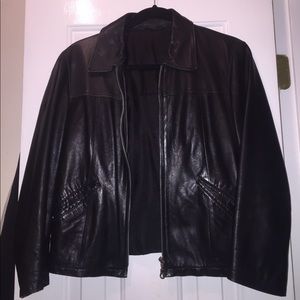 Faux Leather Jacket