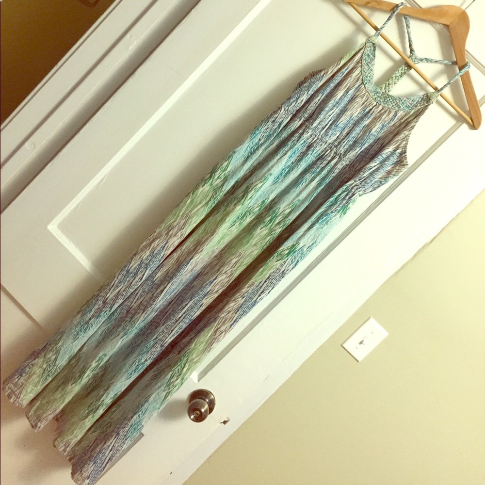 Racerback maxi dress