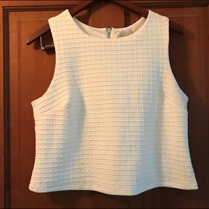 Forever 21 White Crop Top