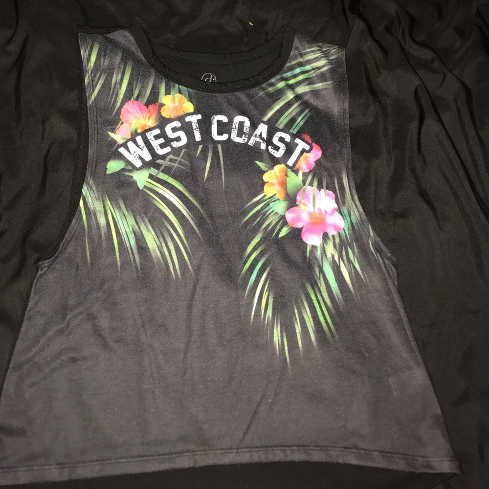 Summer tank top, slightly cropped