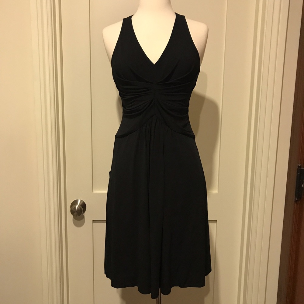 Ann Taylor NWT Petite Jersey "Halter" Dress LBD