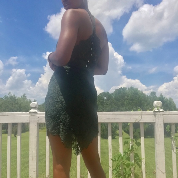 ❌SOLD❌✨Intimately Free People Lace Green Dress Siz - Picture 2 of 5
