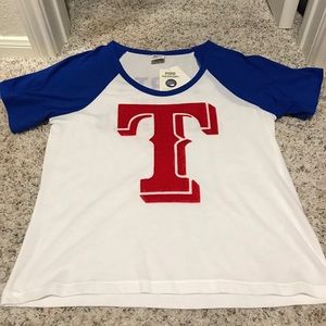 PINK Ranger baseball tee