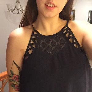 Lace tank top
