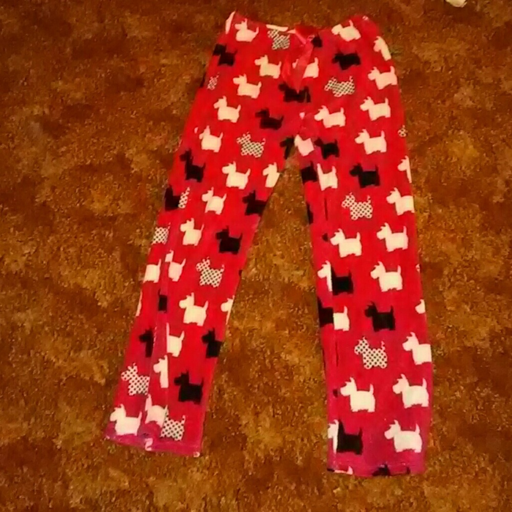 Scotty dog pajama pants
