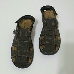 Saint John's Bay Sandals. New. Never worn.