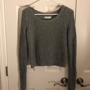 Abercrombie & fitch crop sweater