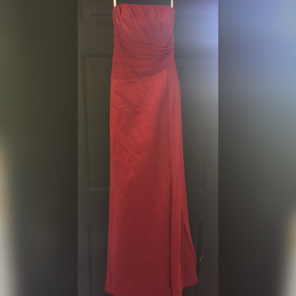 *David's Bridal* Strapless Dress