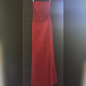 *David's Bridal* Strapless Dress