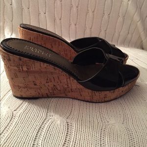 Franco Sarto cork wedges