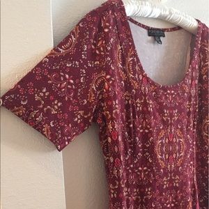 Forever 21 Boho Skater Dress Plus Size