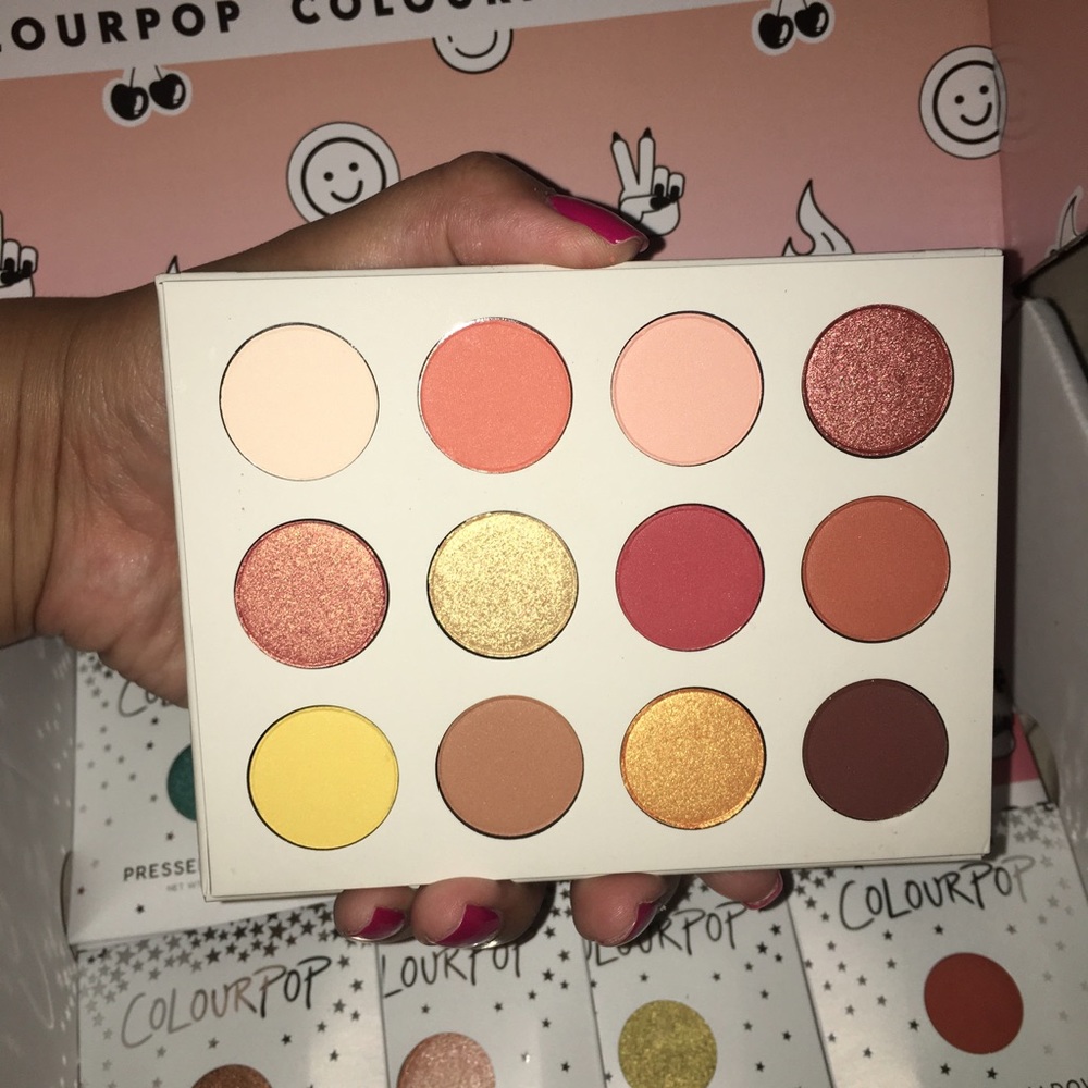 Colourpop Yes Please AKA Cute AF palette