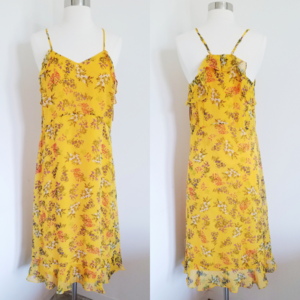 Ella Moss 100% SILK Floral Dress