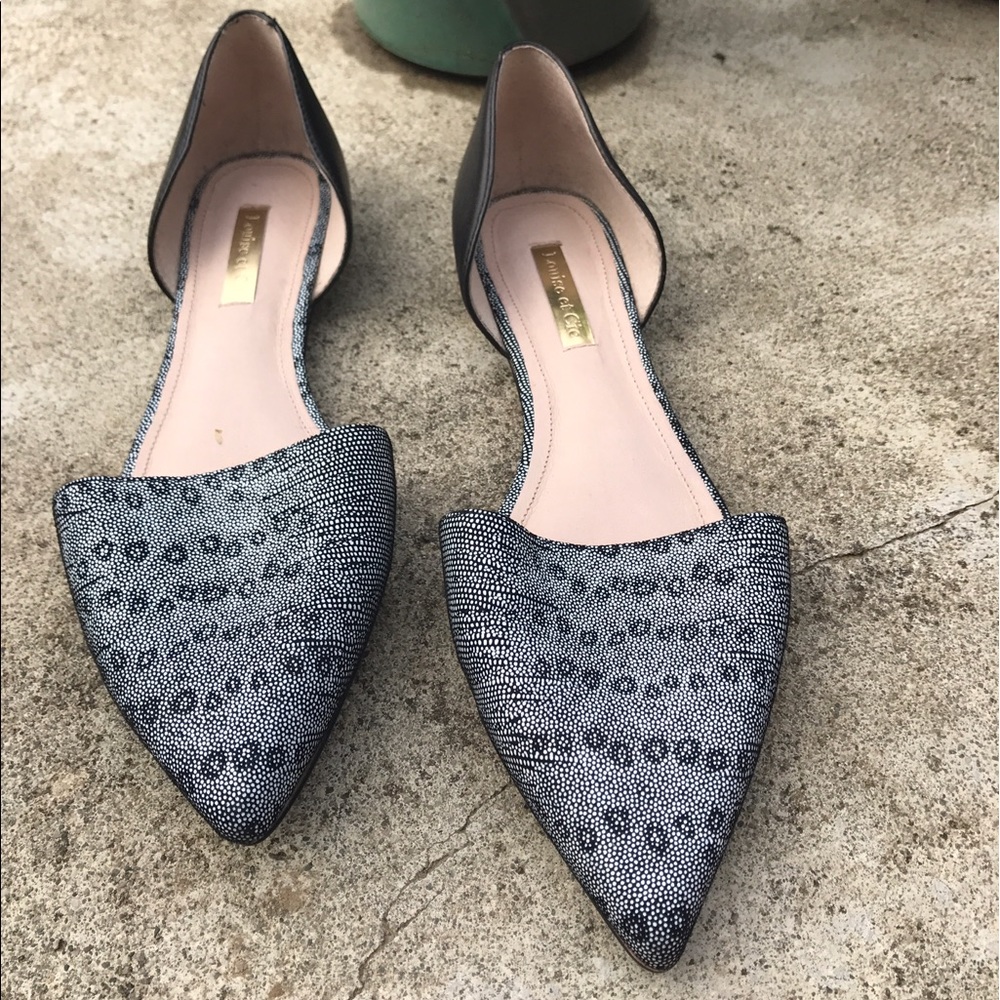 Louise Et Cie 'Arlette' Pointy Toe d'Orsay flats