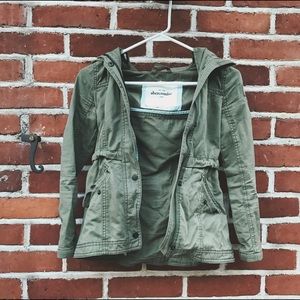 khaki winter jacket