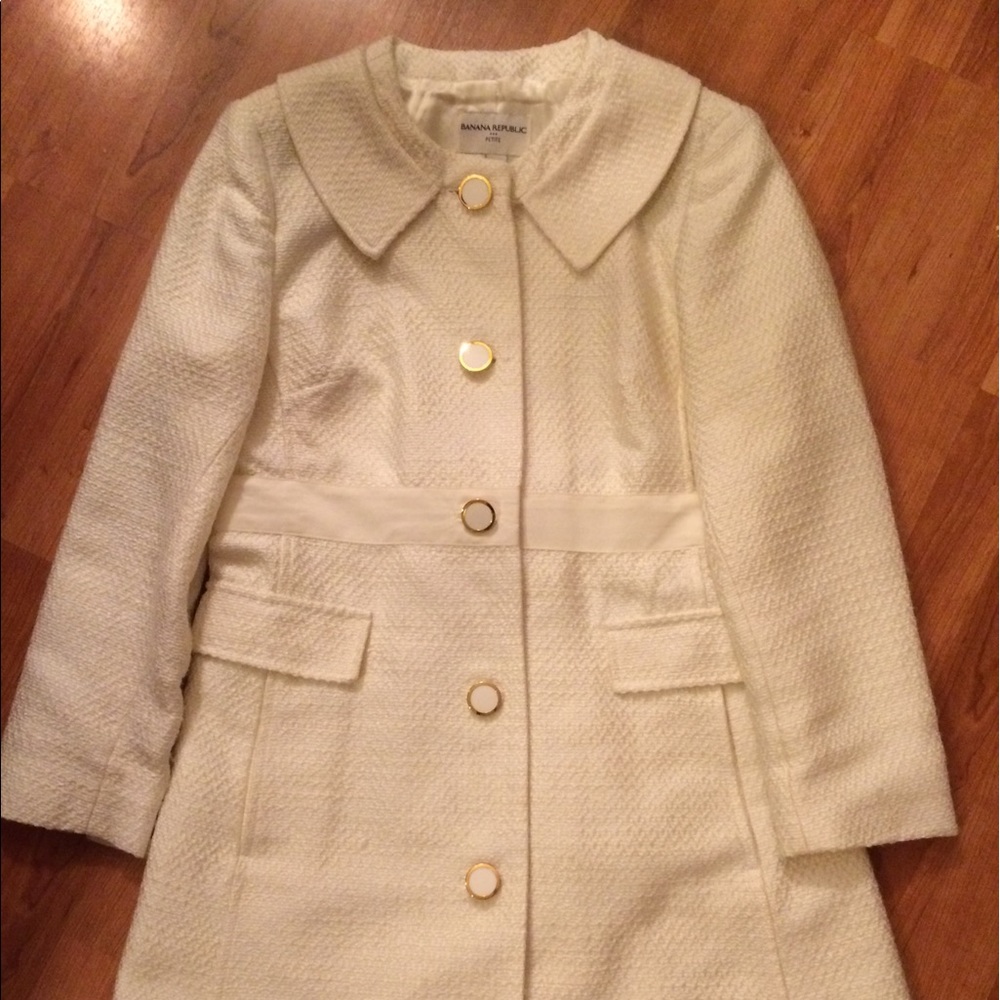 Banana Republic Wool Blended Long Jacket