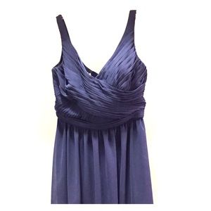 Navy blue cocktail dress
