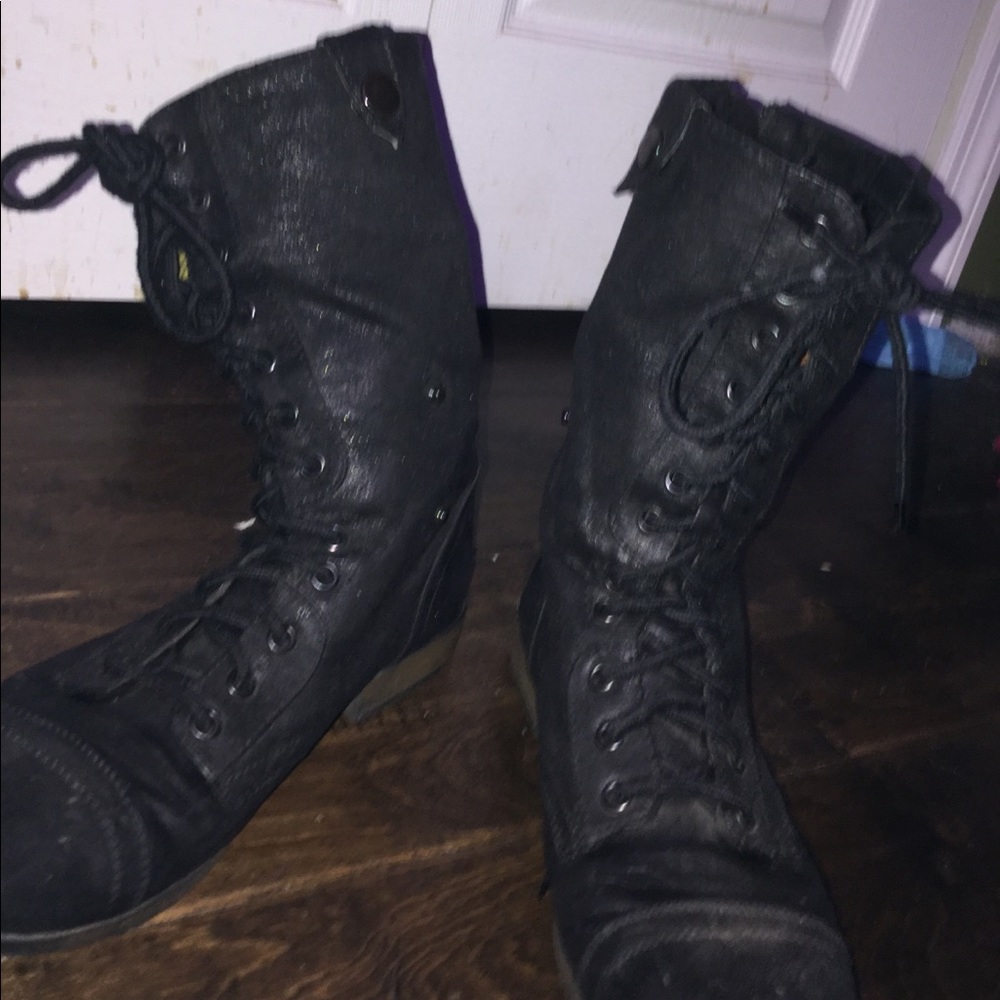 Combat boots - Picture 4 of 4