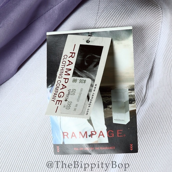 New Classy Lavender Pleated Skirt - Picture 3 of 3