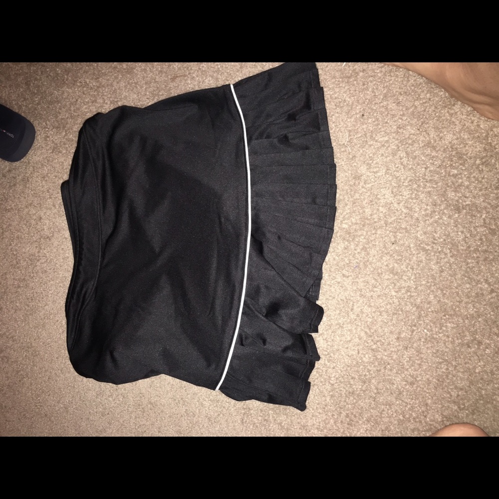 Black Large New Golf Skirt