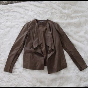 Vince Leather Jacket/Blazer