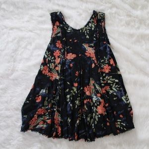 Black Floral Dress | Urban Outfitters