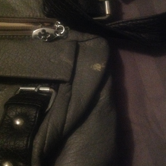 Small boutique brand purse Black and gray color - Picture 2 of 3